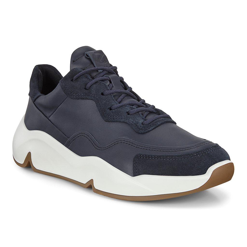 Baskets Ecco Chunky Homme Bleu 7593-ZVTDL